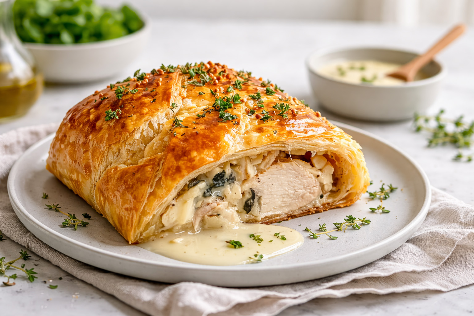 Countryside Chicken Wellington
