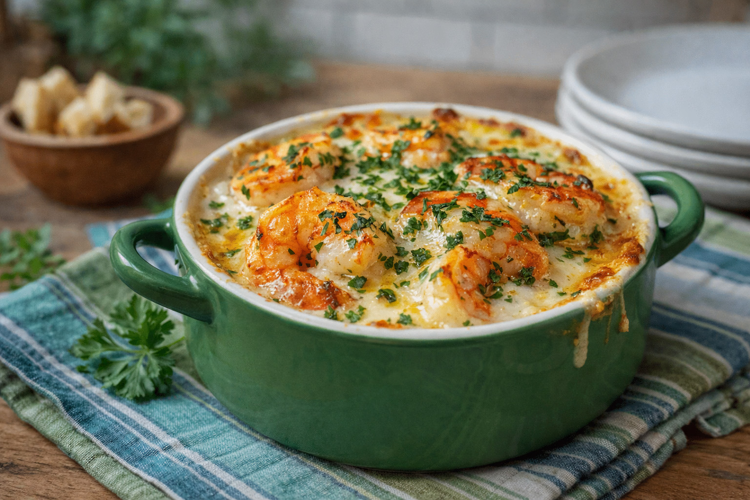 Lobster & Scallop Cassolette with Fragrant Coastal Herbs
