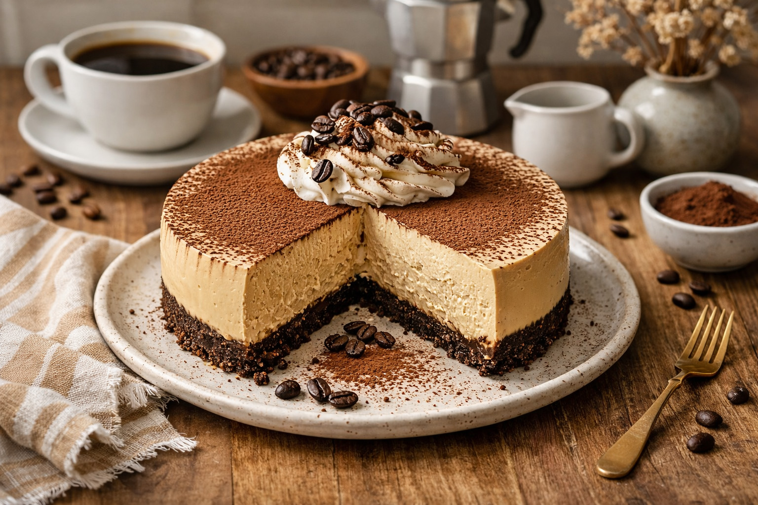 The After-Dinner Coffee Cheesecake