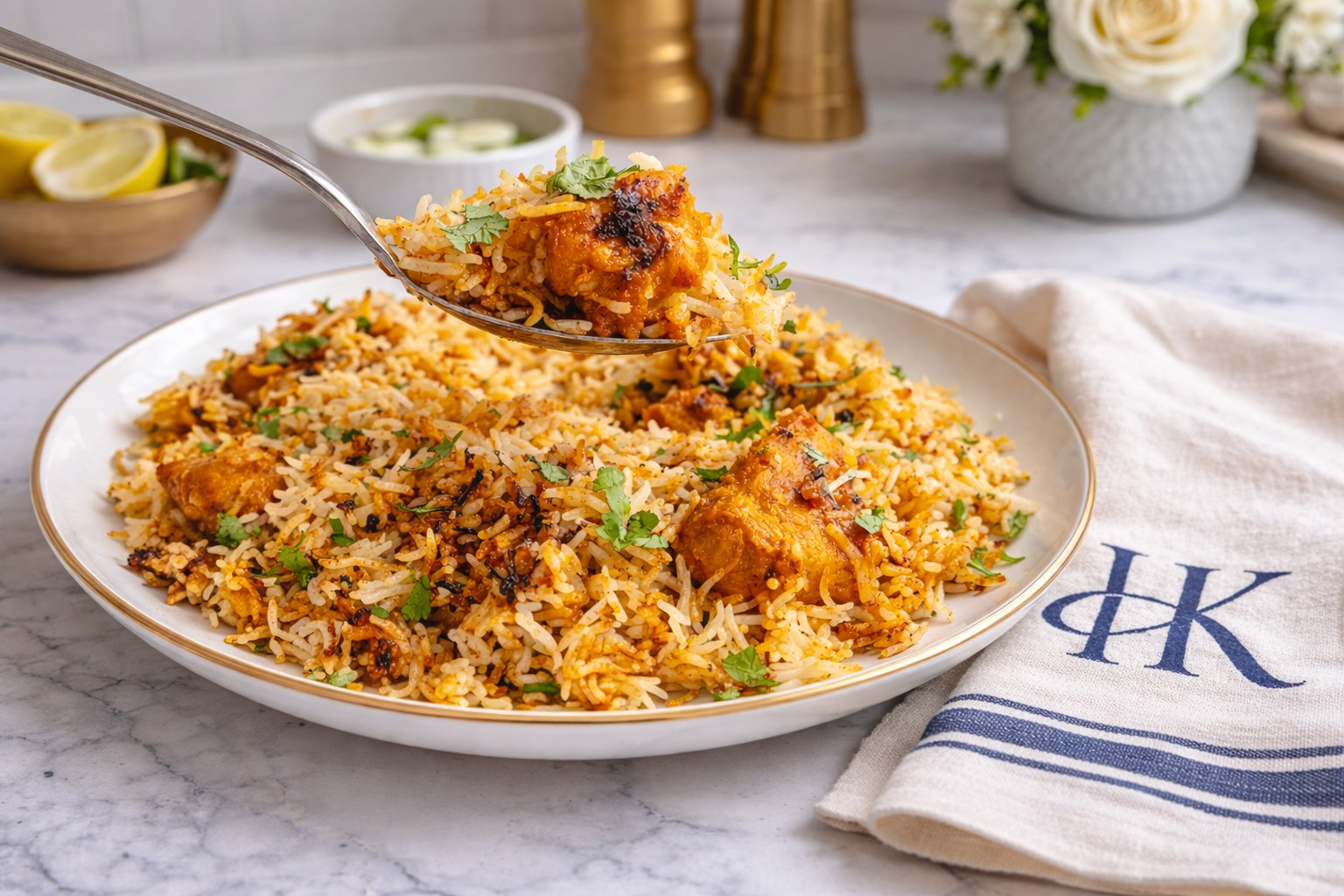 Butter Chicken Biryani with Fragrant Spiced Rice-2