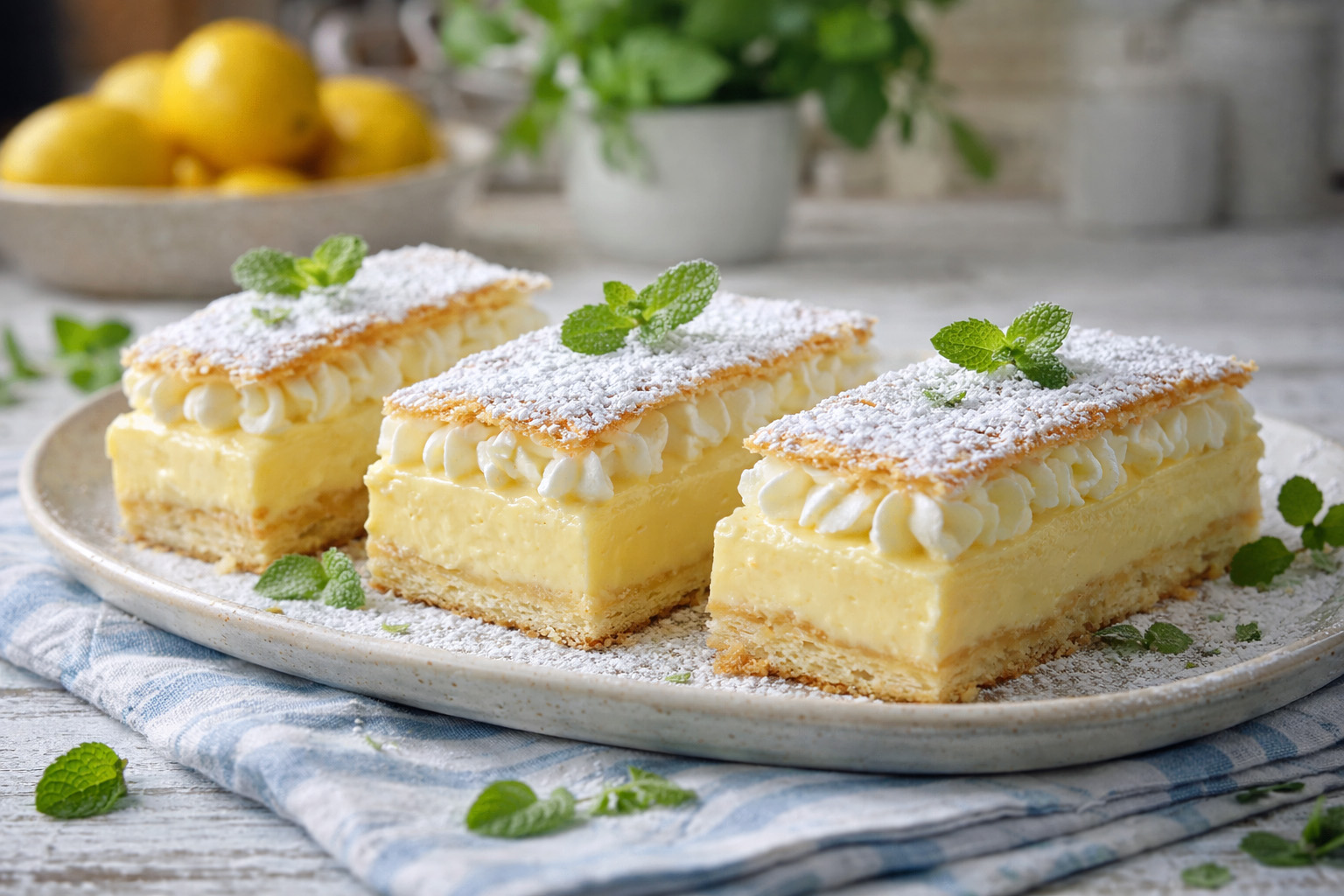 Pure Vanilla Custard Cream Slice-2